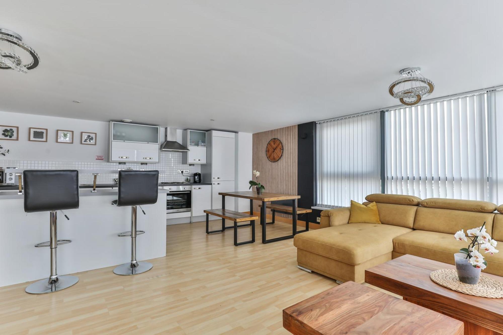 Large Central Penthouse In Leeds Лідс Екстер'єр фото