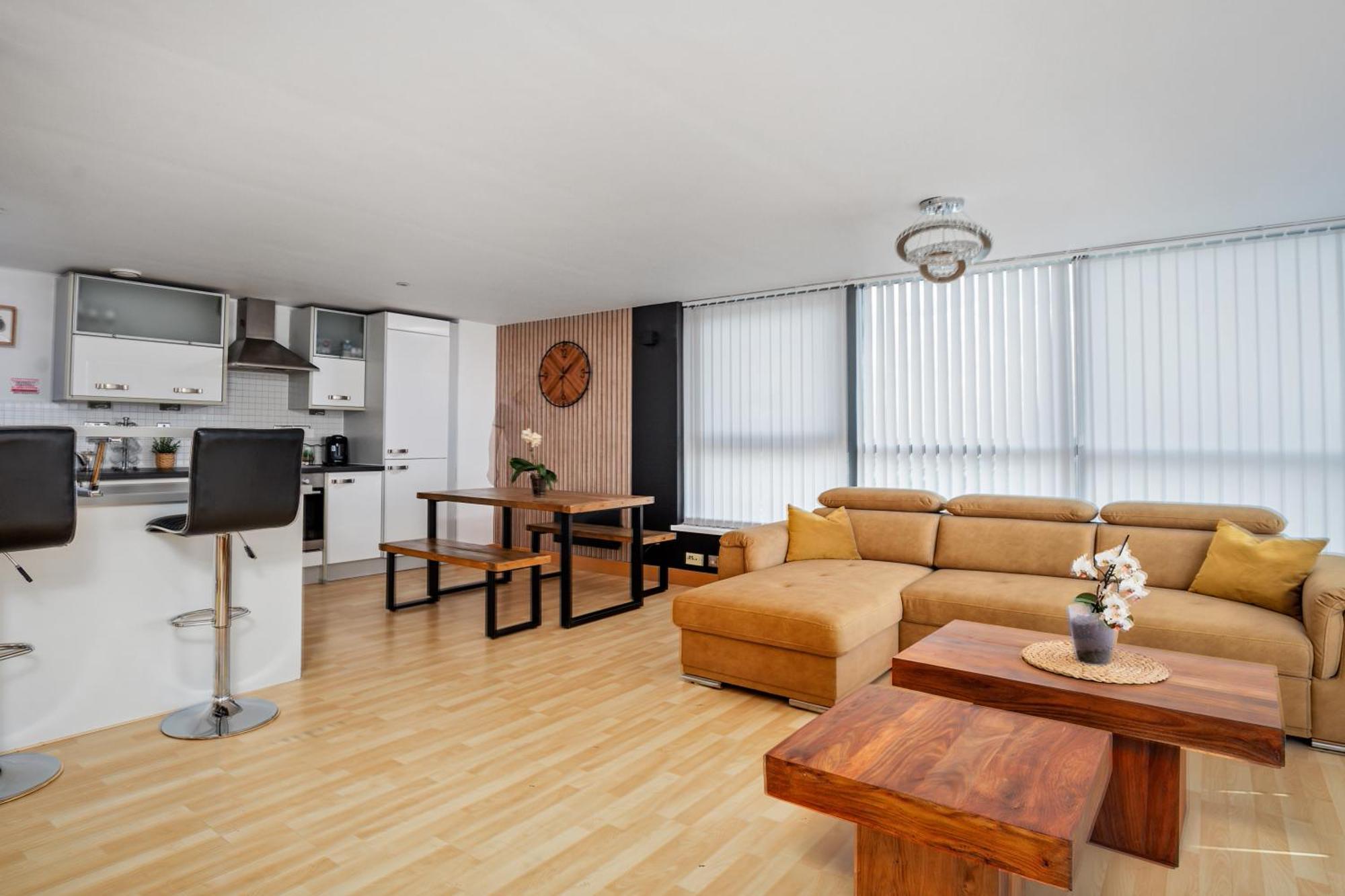 Large Central Penthouse In Leeds Лідс Екстер'єр фото