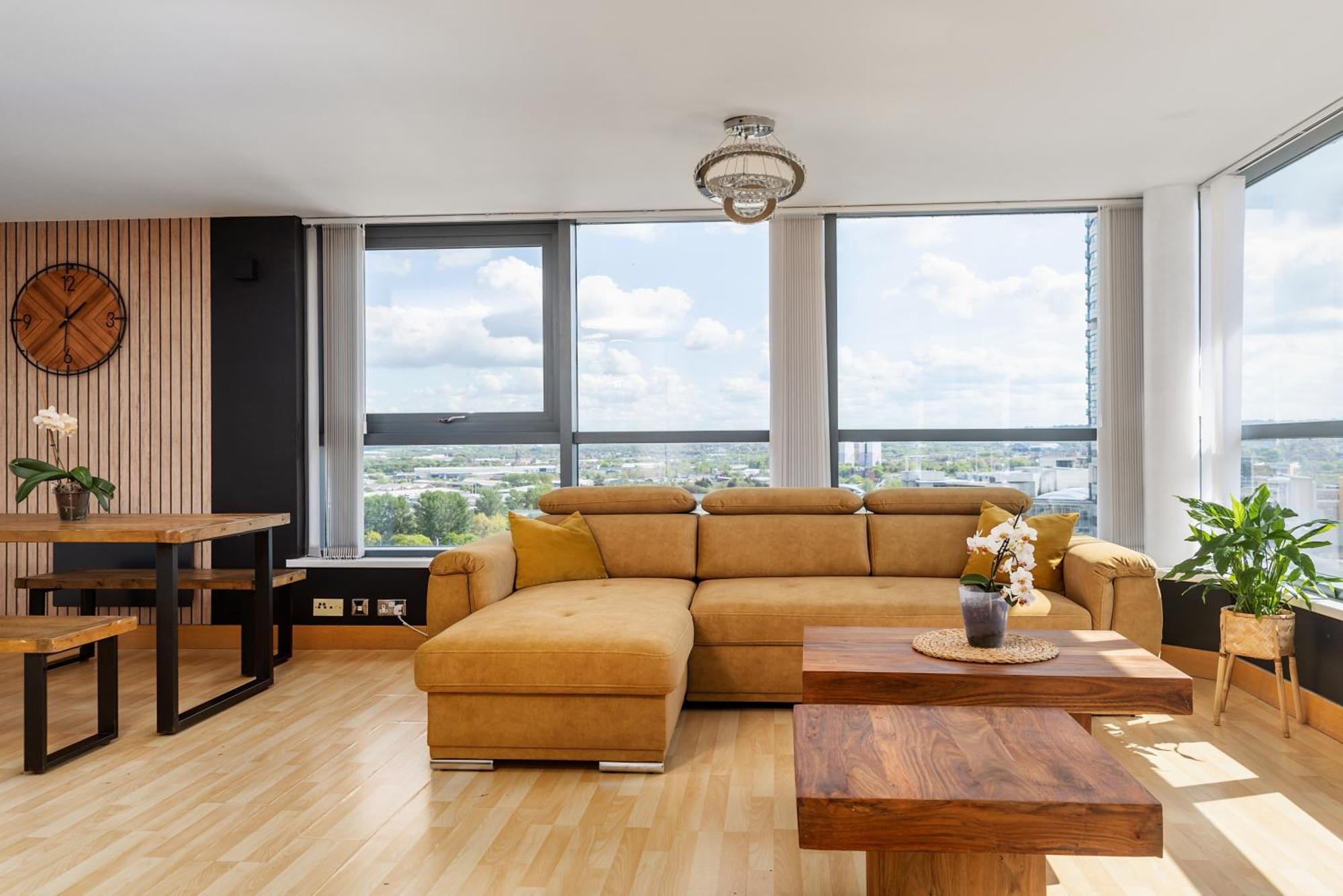 Large Central Penthouse In Leeds Лідс Екстер'єр фото
